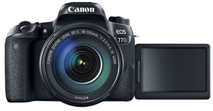 Canon EOS 77D displej